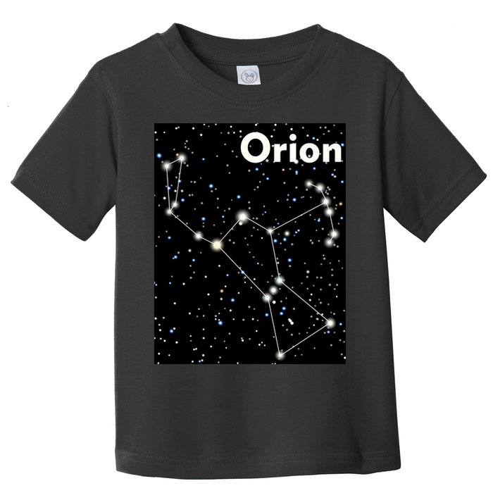Orion Constellation Space Solar System Stars Toddler T-Shirt