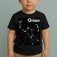 Orion Constellation Space Solar System Stars Toddler T-Shirt