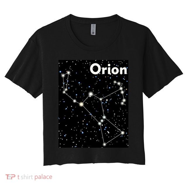 Orion Constellation Space Solar System Stars Crop Top
