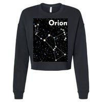 Orion Constellation Space Solar System Stars Cropped Pullover Crew