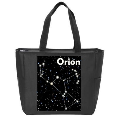 Orion Constellation Space Solar System Stars Zip Tote Bag