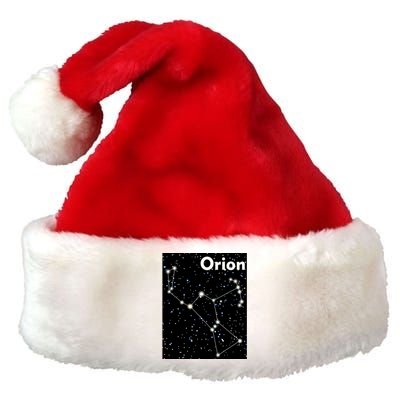 Orion Constellation Space Solar System Stars Premium Christmas Santa Hat