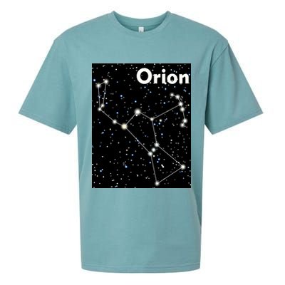 Orion Constellation Space Solar System Stars Sueded Cloud Jersey T-Shirt