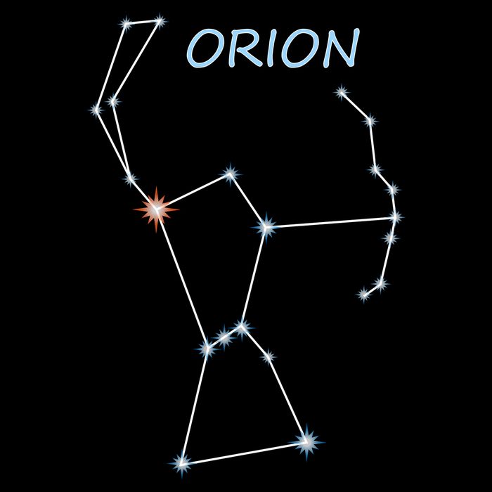 Orion Constellation Space Solar System Stars Astronomy Flexfit Unipanel Trucker Cap
