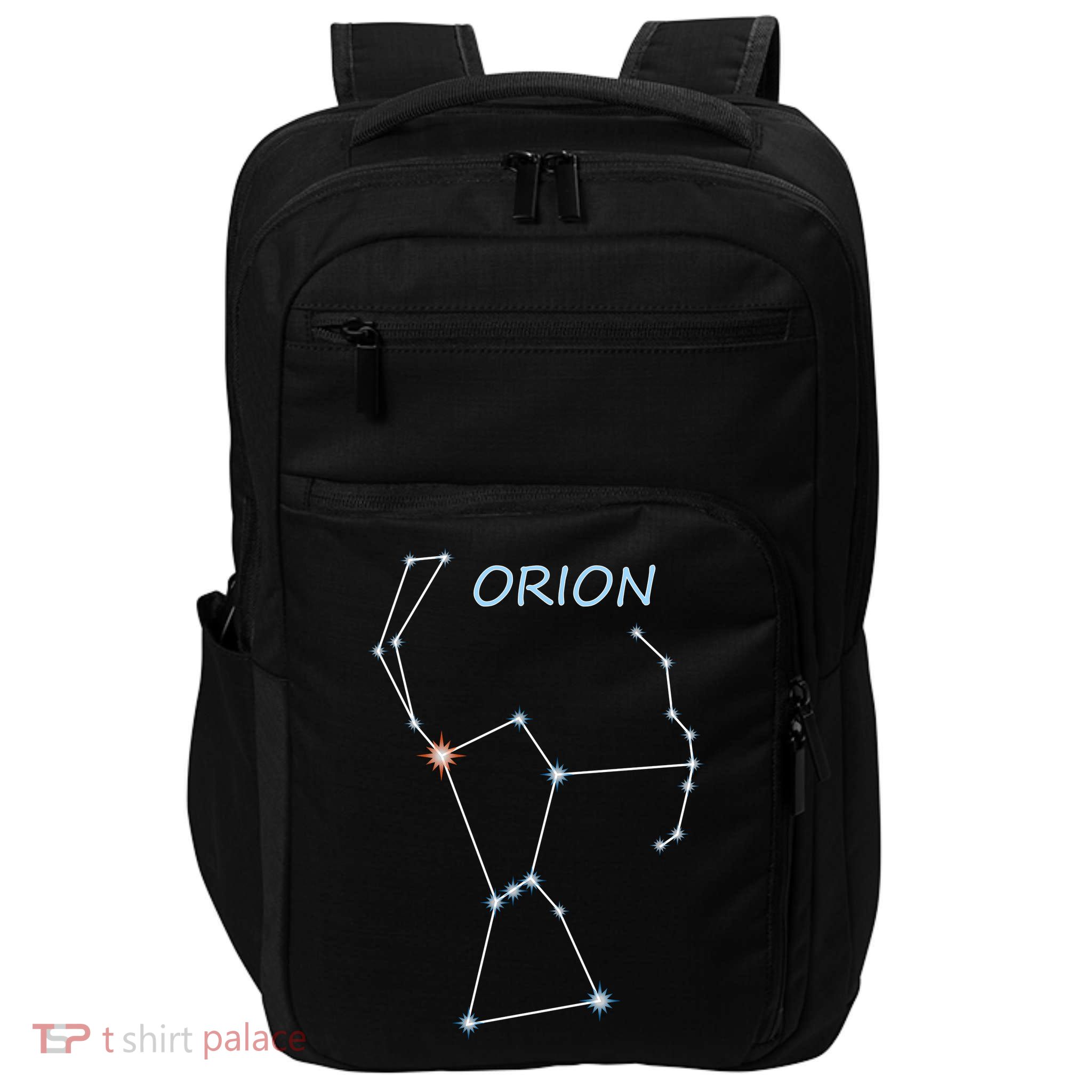 Orion Constellation Space Solar System Stars Astronomy Impact Tech Backpack