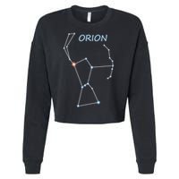 Orion Constellation Space Solar System Stars Astronomy Cropped Pullover Crew