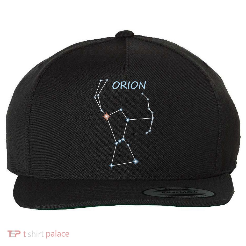 Orion Constellation Space Solar System Stars Astronomy Wool Snapback Cap