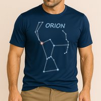 Orion Constellation Space Solar System Stars Astronomy Performance Shirt
