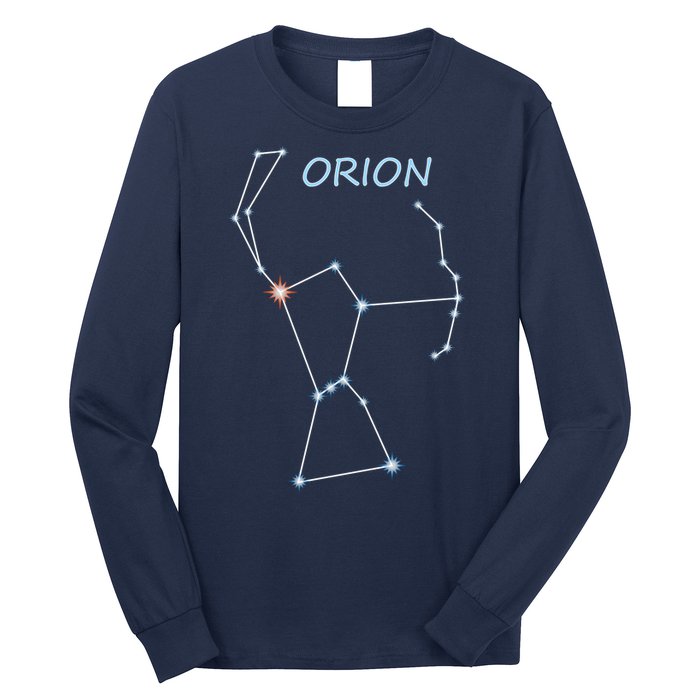 Orion Constellation Space Solar System Stars Astronomy Long Sleeve Shirt
