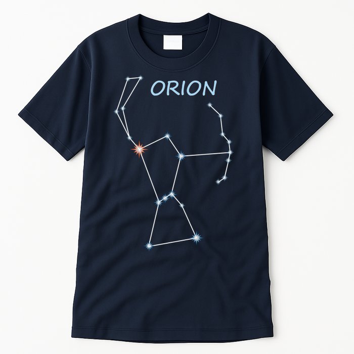 Orion Constellation Space Solar System Stars Astronomy Tall T-Shirt