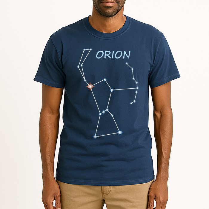 Orion Constellation Space Solar System Stars Astronomy Tall T-Shirt