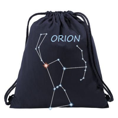 Orion Constellation Space Solar System Stars Astronomy Drawstring Bag