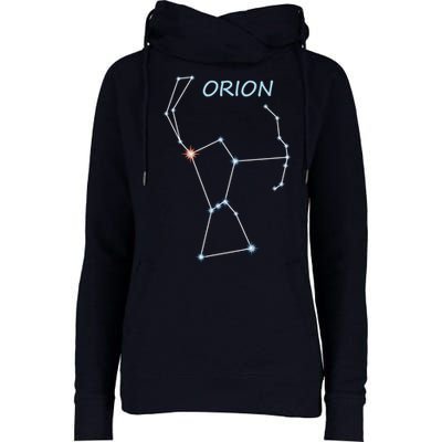 Orion Constellation Space Solar System Stars Astronomy Womens Funnel Neck Pullover Hood