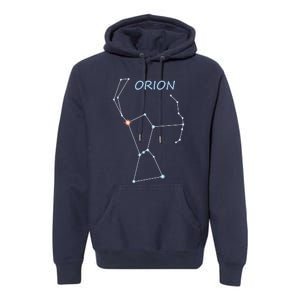 Orion Constellation Space Solar System Stars Astronomy Premium Hoodie