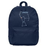 Orion Constellation Space Solar System Stars Astronomy 16 in Basic Backpack
