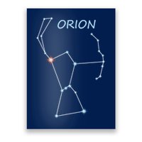 Orion Constellation Space Solar System Stars Astronomy Poster