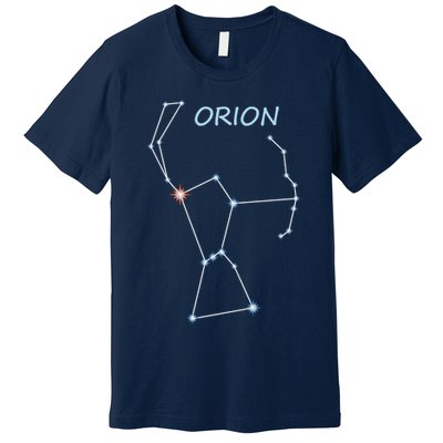 Orion Constellation Space Solar System Stars Astronomy Premium T-Shirt