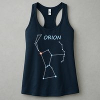 Orion Constellation Space Solar System Stars Astronomy Womens Tank Top