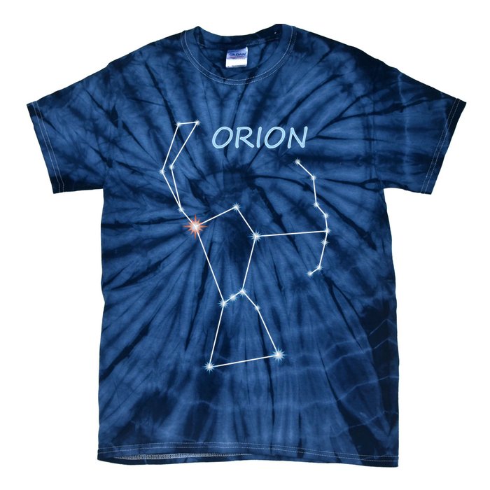 Orion Constellation Space Solar System Stars Astronomy Tie-Dye T-Shirt