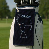 Orion Constellation Space Solar System Stars Astronomy Golf Towel