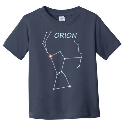 Orion Constellation Space Solar System Stars Astronomy Toddler T-Shirt