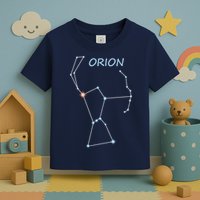 Orion Constellation Space Solar System Stars Astronomy Toddler T-Shirt