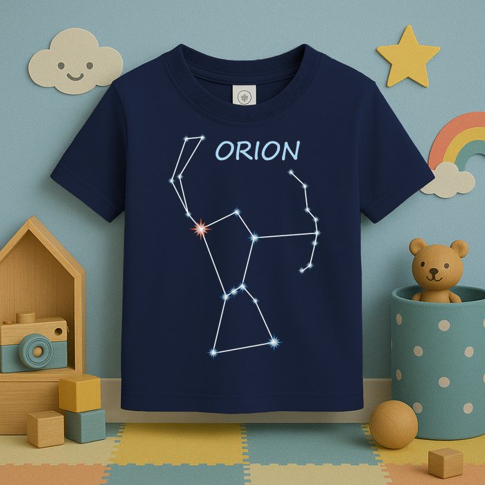 Orion Constellation Space Solar System Stars Astronomy Toddler T-Shirt
