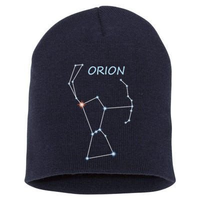 Orion Constellation Space Solar System Stars Astronomy Short Acrylic Beanie