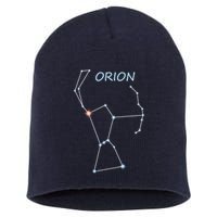 Orion Constellation Space Solar System Stars Astronomy Short Acrylic Beanie