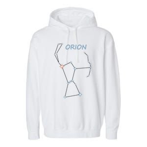 Orion Constellation Space Solar System Stars Astronomy Garment-Dyed Fleece Hoodie