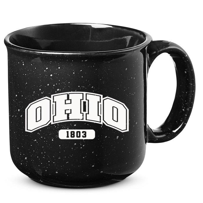 Ohio Collegiate Style 1803 15oz Campfire Ceramic Mug