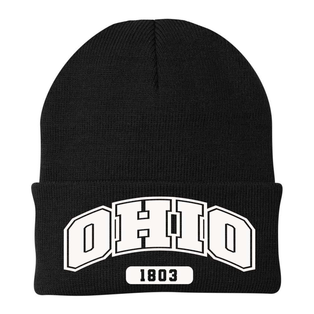 Ohio Collegiate Style 1803 Beanie