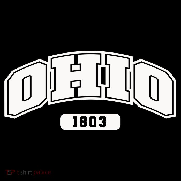 Ohio Collegiate Style 1803 Poster