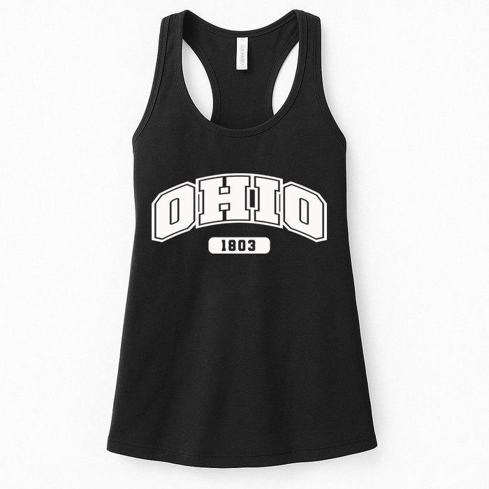 Ohio Collegiate Style 1803 Womens Tank Top