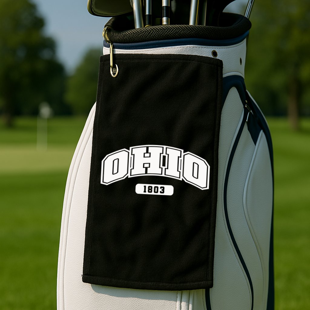 Ohio Collegiate Style 1803 Golf Towel