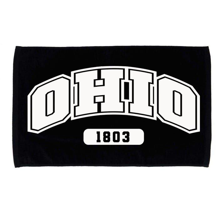 Ohio Collegiate Style 1803 Microfiber Hand Towel