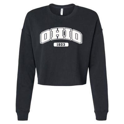 Ohio Collegiate Style 1803 Cropped Pullover Crew