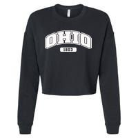 Ohio Collegiate Style 1803 Cropped Pullover Crew