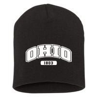 Ohio Collegiate Style 1803 Short Acrylic Beanie