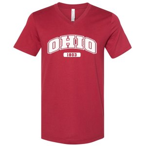 Ohio Collegiate Style 1803 V-Neck T-Shirt