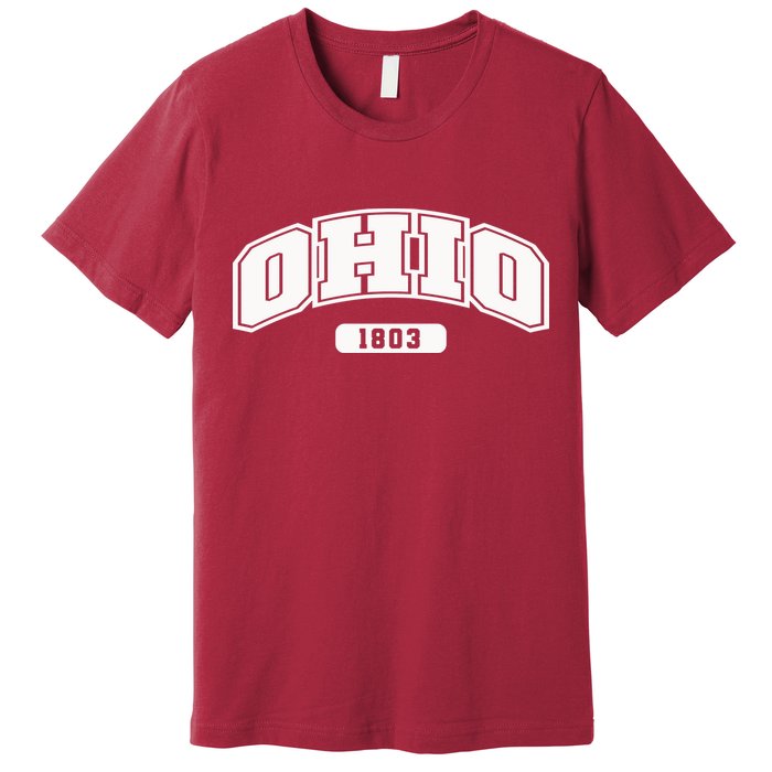Ohio Collegiate Style 1803 Premium T-Shirt