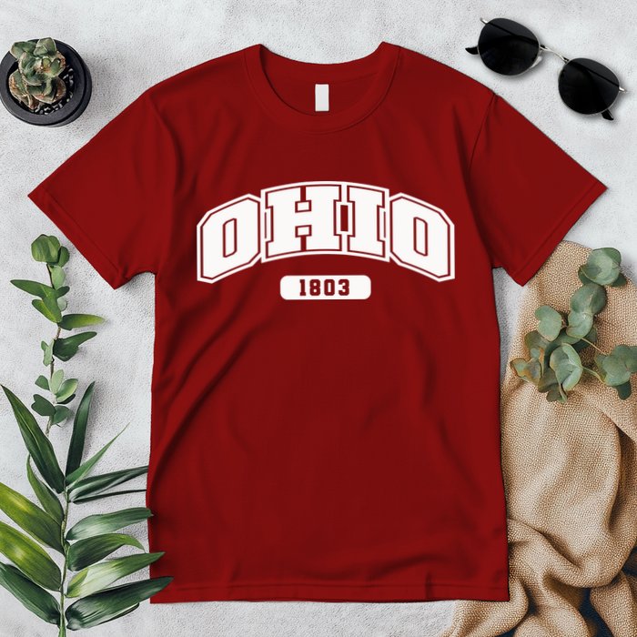 Ohio Collegiate Style 1803 Premium T-Shirt
