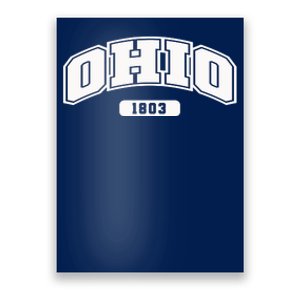 Ohio Collegiate Style 1803 Poster