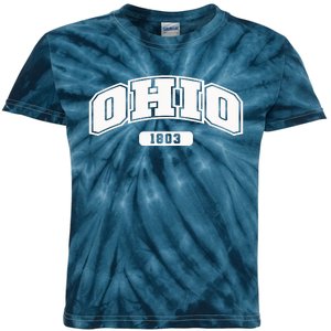 Ohio Collegiate Style 1803 Kids Tie-Dye T-Shirt