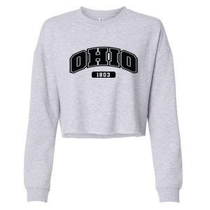 Ohio Collegiate Style 1803 Cropped Pullover Crew