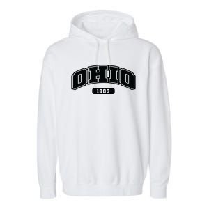 Ohio Collegiate Style 1803 Garment-Dyed Fleece Hoodie