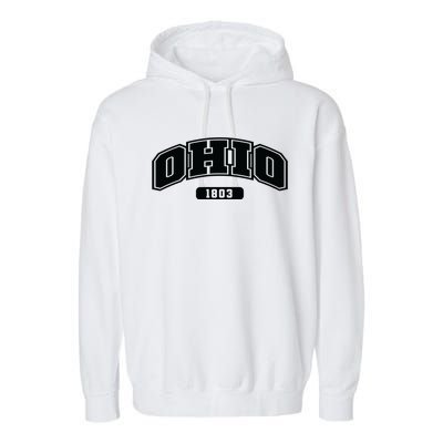 Ohio Collegiate Style 1803 Garment-Dyed Fleece Hoodie