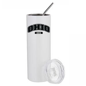 Ohio Collegiate Style 1803 Stainless Steel Tumbler