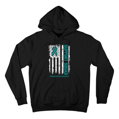 Ovarian Cancer Support Squad Ovarian Cancer Awareness Hoodie