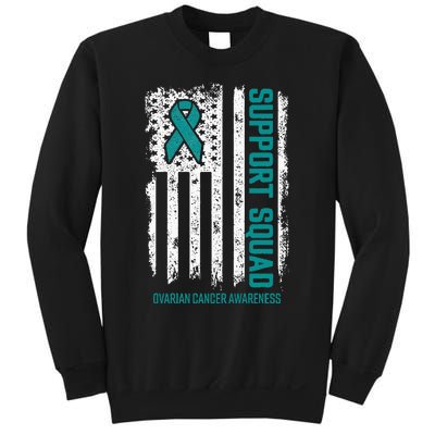 Ovarian Cancer Support Squad Ovarian Cancer Awareness Sweatshirt